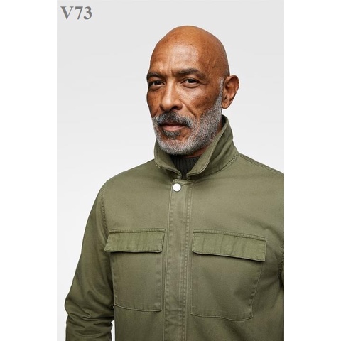 Áo Khoác kaki nam hiệu Zara Chính Hãng có cả Bigsize cho người mập béo