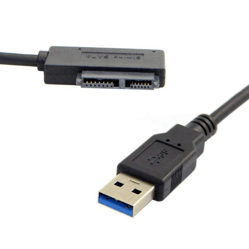 Cáp Chuyển Đổi Usb 3.0 Sang 7 + 6 13pin Cho Ổ Đĩa Quang / Cd / Dvd Rom