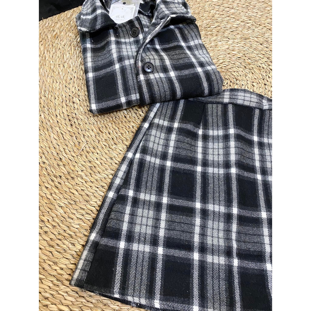 Set Dạ Nữ, Set áo dạ kèm chân váy dạ thu đông kiểu dáng Hàn Quốc tiểu thư(hàng sẵn/ ảnh thật) | BigBuy360 - bigbuy360.vn