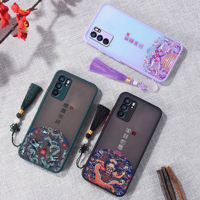 Ốp điện thoại TPU chống sốc cho Oppo Reno 5 5pro +