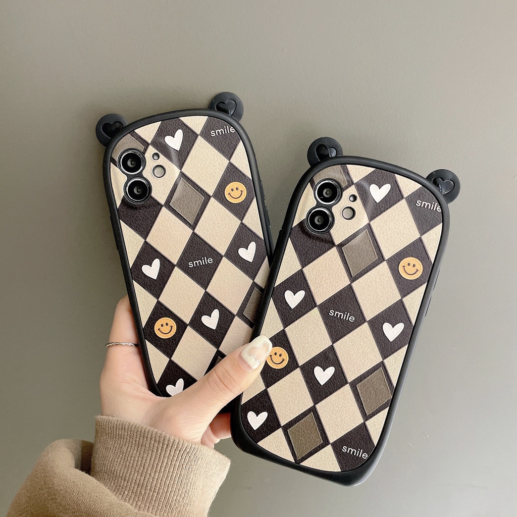 Ốp Điện Thoại Họa Tiết Tai Tình Yêu Cho Iphone 14 pro Max 13 pro Max Xr X Xs Max 11 pro Max 12 pro Max 7plus plus