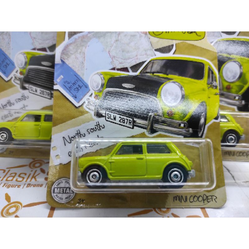 Mr Bean Cooper Mô Hình Xe Hơi Mini Matchbox Chất Lượng Cao