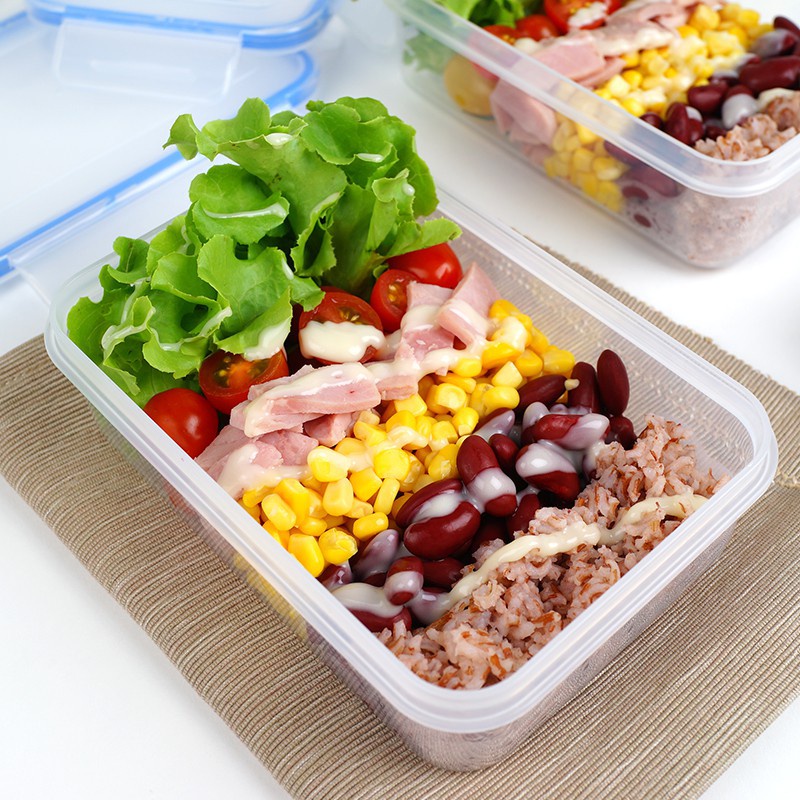 Hộp nhựa đựng thực phẩm DOUBLE LOCK Thái Lan HCN Mẫu 1391  1392  1388  1397