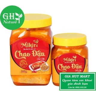CHAO ĐẬU PHA SẴN VỊ BÉO MIKIRI THƠM NGON 380GR