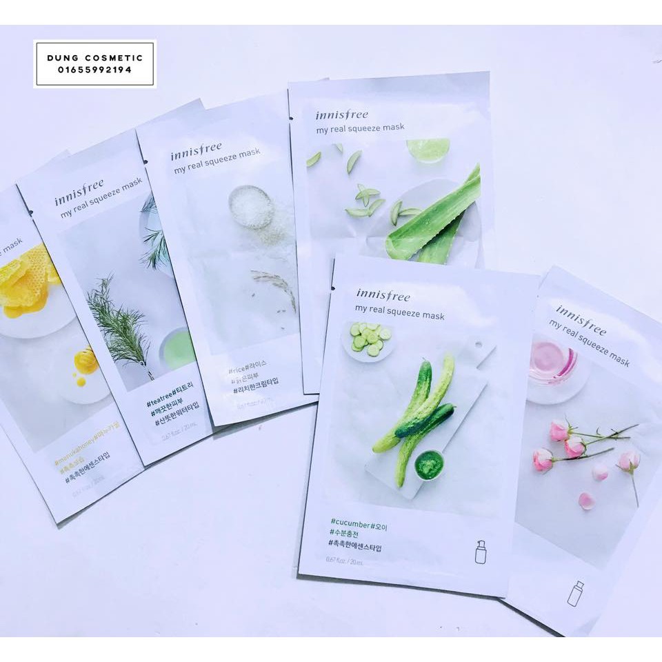 Mặt nạ INNISFREE It's Real Squeeze Mask