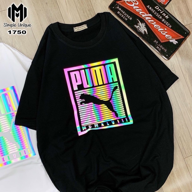 ÁO THUN PHẢN QUANG - PUMMMMA chất đẹp, form rộng