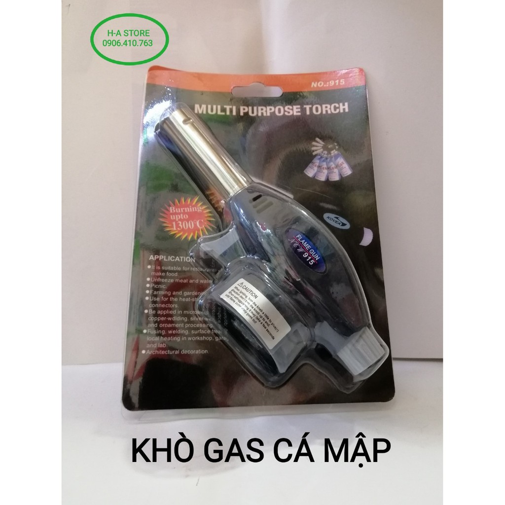 Cây khò gas mini SKY-103 Cam / Namilux / Cá mập No.915