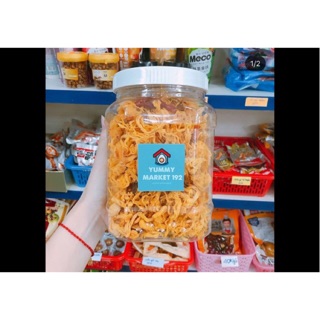 Khô gà lá chanh hũ 500gr
