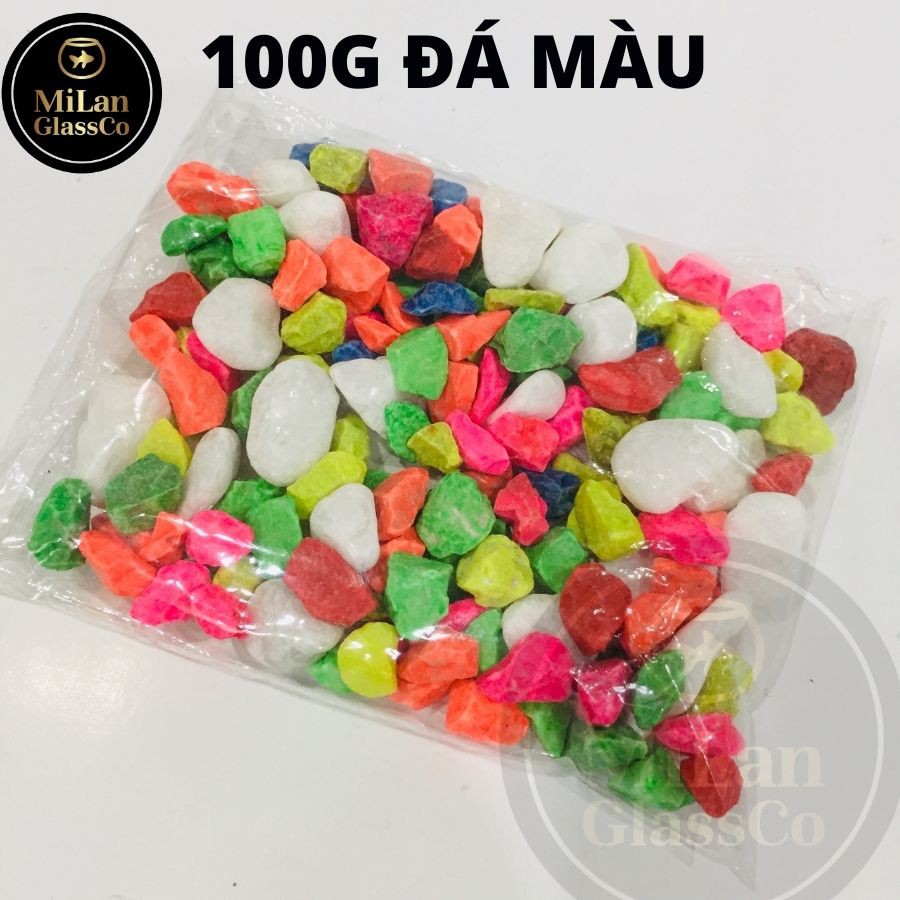 SỎI ĐÁ NHIỀU MÀU 50G, 100G, 1KG ( 1 KÝ )TRANG TRÍ TIẾU CẢNH SEN ĐÁ CÂY THỦY CANH HỒ CÁ  ML-SM