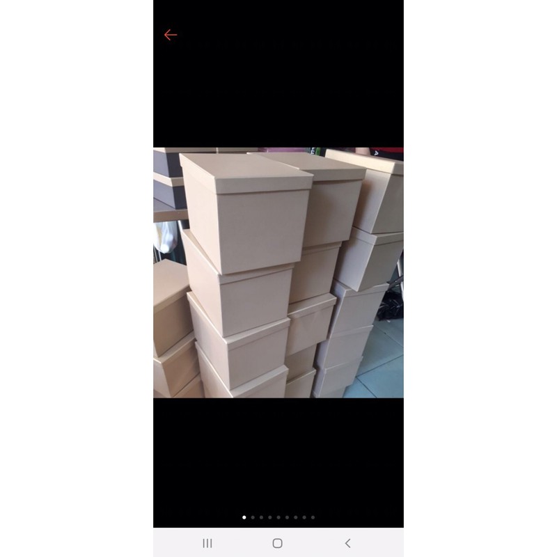 Hộp quà kích thước 16x22cao 15cm,Shop tặng kèm hạt xốp  Giá: 60k/hộp | BigBuy360 - bigbuy360.vn
