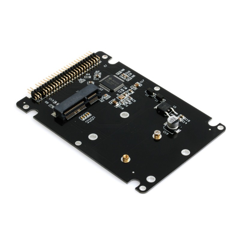 Card chuyển đổi 44pin MSATA to 2.5 " IDE HDD SSD MSATA sang PATA
