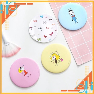 Sale 1k - Gương Mini Cầm Tay Đáng Yêu - Gương tròn bỏ túi tiện dụng