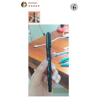 [Touch Mark] Bút lông mực đen 2 đầu chất lượng cao