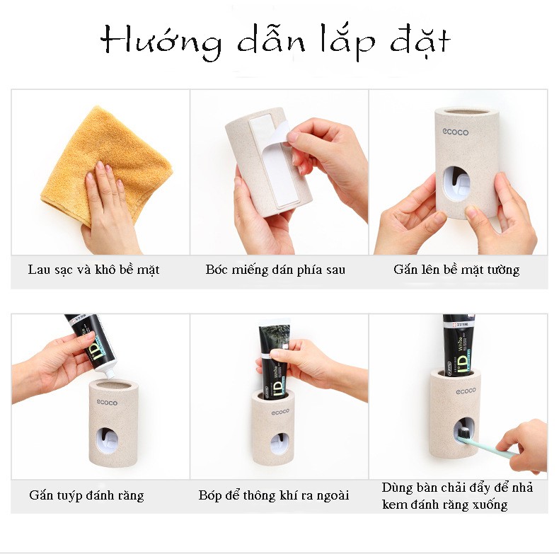 Dụng cụ nhả kem đánh răng ECOCO