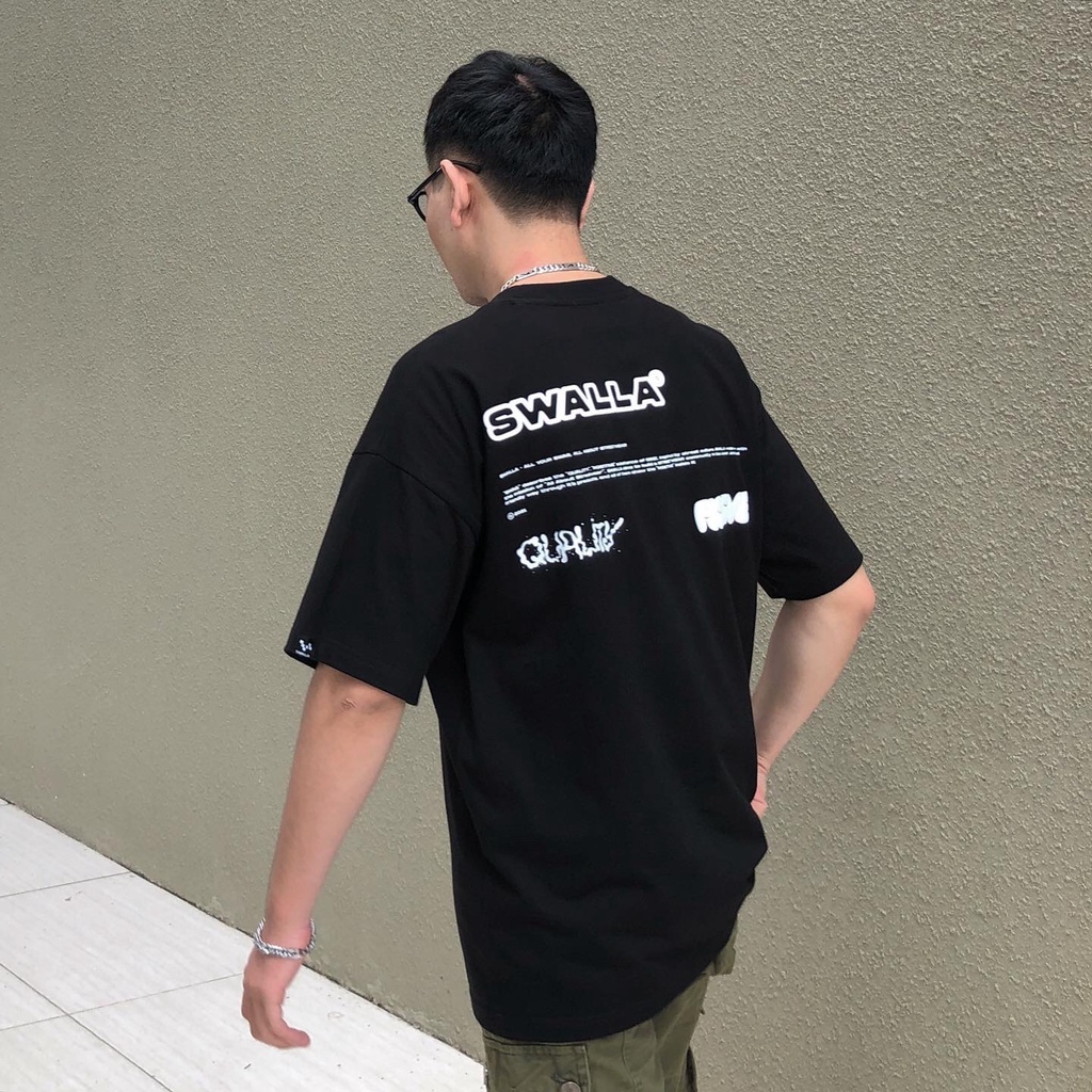 Áo thun unisex SWALLA STAIIROF 100% PREMIUM COTTON - LOCAL BRAND chính hãng