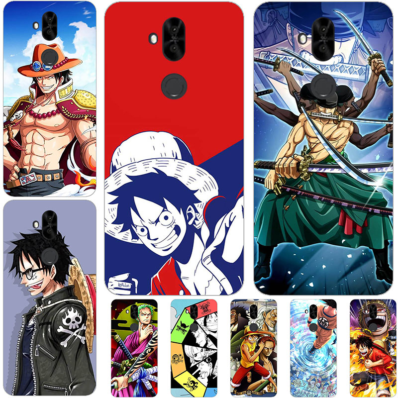 Ốp điện thoại mềm thời trang hình hoạt hình Luffy Roronoa Zoro One Piece cho ASUS Zenfone 5 Lite ZC600KL 6 0"