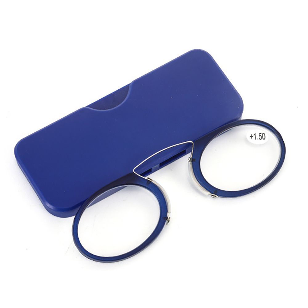 Mắt kính đọc sách mini siêu mỏng bằng kim loại phong cách retro thời trang cho nữ