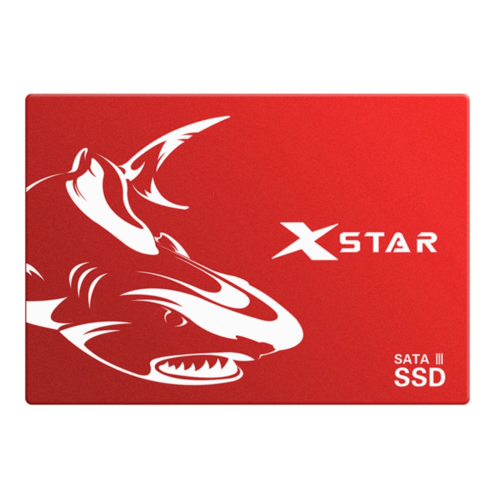 Ổ cứng SSD 120GB XSTAR SATA3 Drive 2.5'' Sequential Read 550MB/s - Red