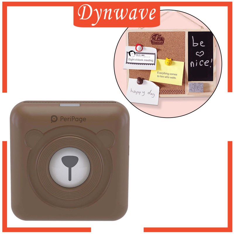 [DYNWAVE] Bluetooth Thermal Printer 203DPI Sticker Tag Memo Mobile Printer