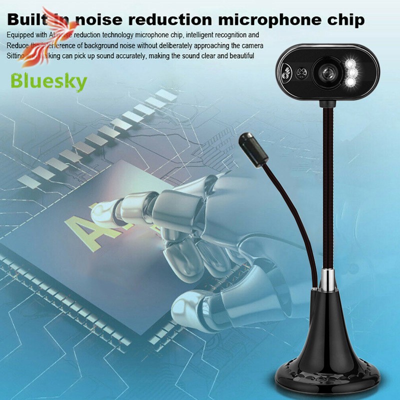 Webcam Hd Với Mic Hỗ Trợ Quay Đêm Cho Máy Tính | BigBuy360 - bigbuy360.vn