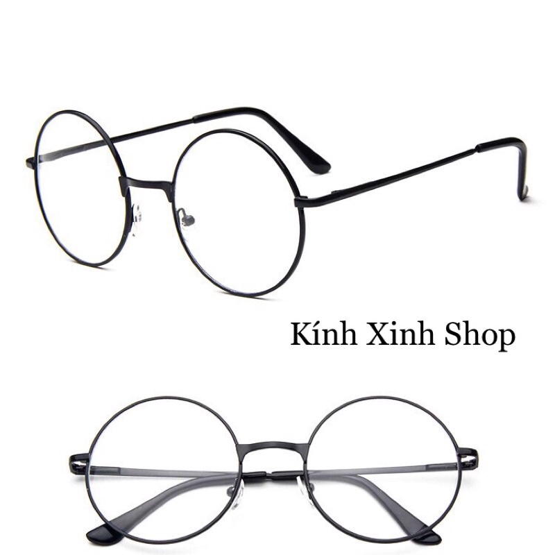 Gọng kính Mắt Tròn nhỏ Kim Loại Harry Porter