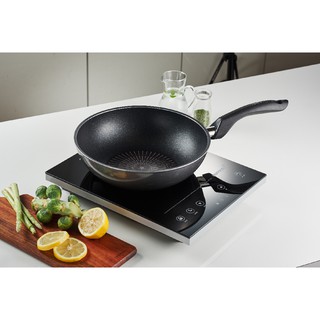 Chảo sâu chống dính 30cm dùng cho bếp từ Happycall Titanium