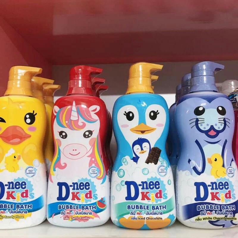 Hàng Thái chất - Sữa tắm gội trẻ em Dnee kids Bubble bath 400ml(yêu thích)