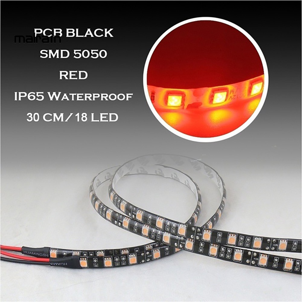 Dây đèn led 5050 SMD 12V chống thấm nước trang trí cho xe hơi/xe máy/tàu thuyền