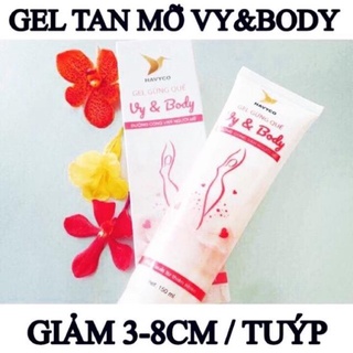 XẢ HÀNG - GEL GỪNG QUẾ VYBODY GIẢM VÒNG EO NHANH (có bán Tea)