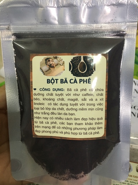 Sỉ 5kg bột bã Cà phê (cafe) nguyên chất handmade