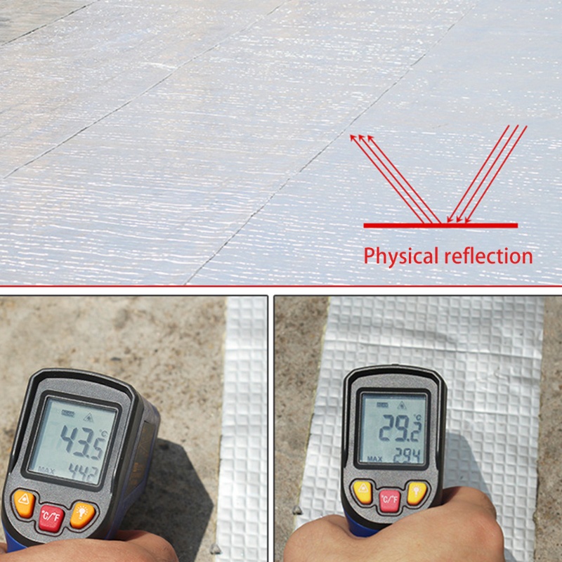 Băng Keo Cao Su Phôi Nhôm Dán Mái Nhà Chống Rò Rỉ Chống Thấm Nước Chuyên Nghiệp