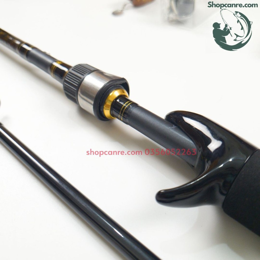 Bộ cần câu lure máy ngang DAIWA AIRX 702 tặng kèm dù PE X12 150m