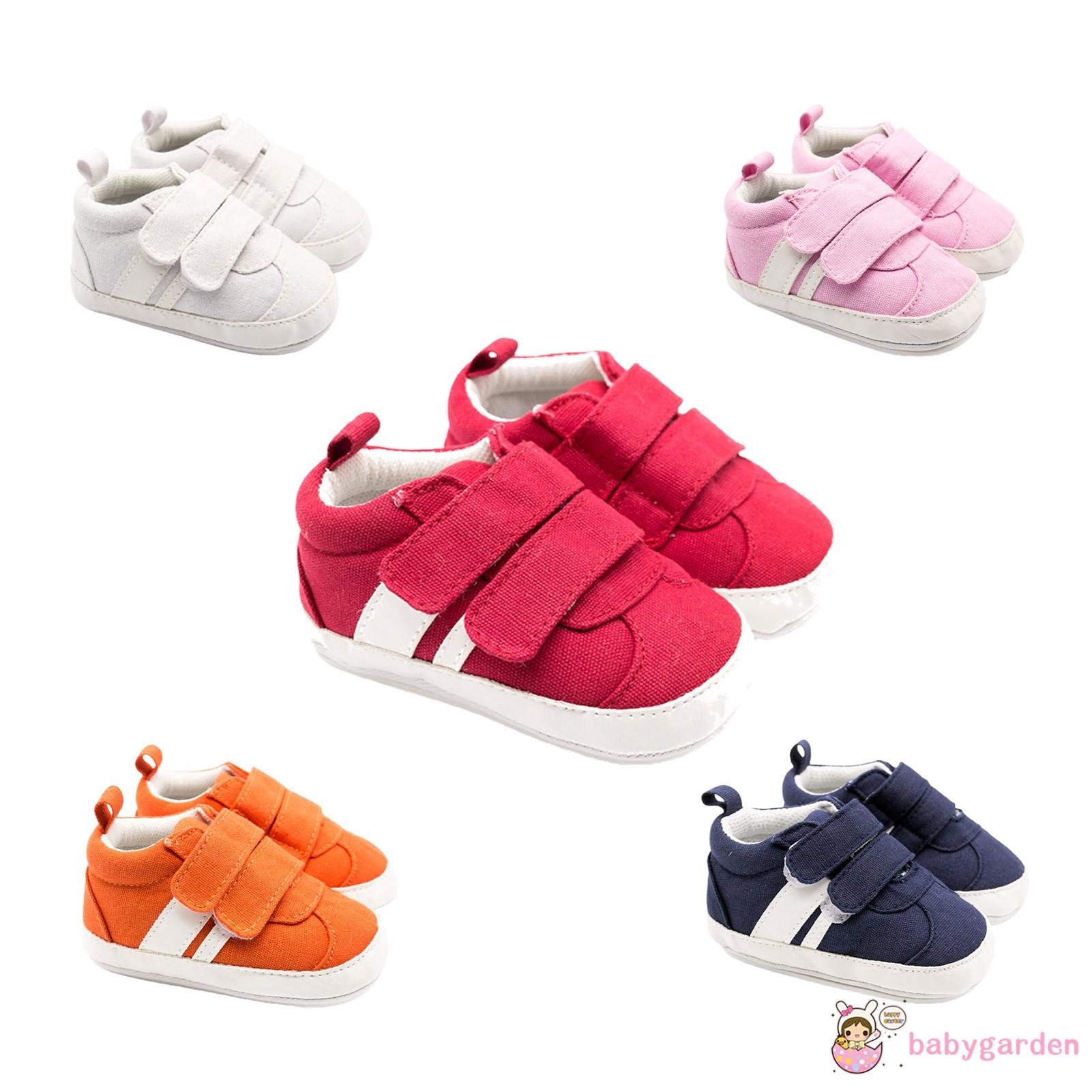 Giày Sneaker Đế Mềm, Chống Trượt, Họa Tiết Sọc Cho Bé