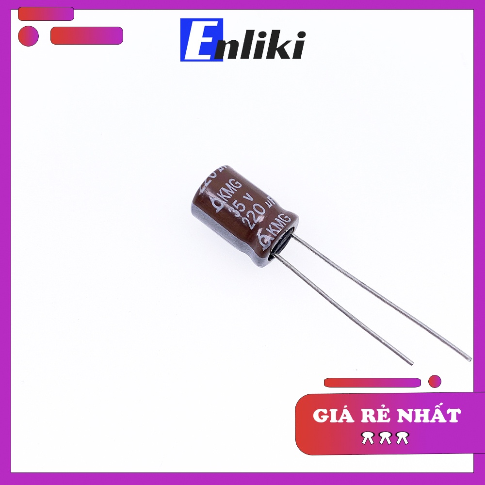 Tụ Hóa 220uF 35V SAMYOUNG (8x12mm)