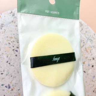Set 2 bông phấn phủ tròn Round Caron Powder Puff