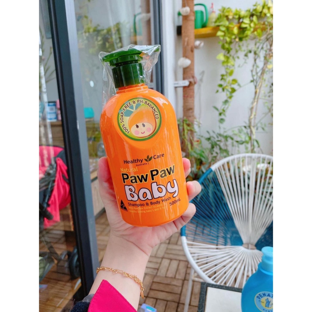 Sữa Tắm Đu Đủ Paw Paw Baby Healthy Care 500ml - Xuất xứ Úc