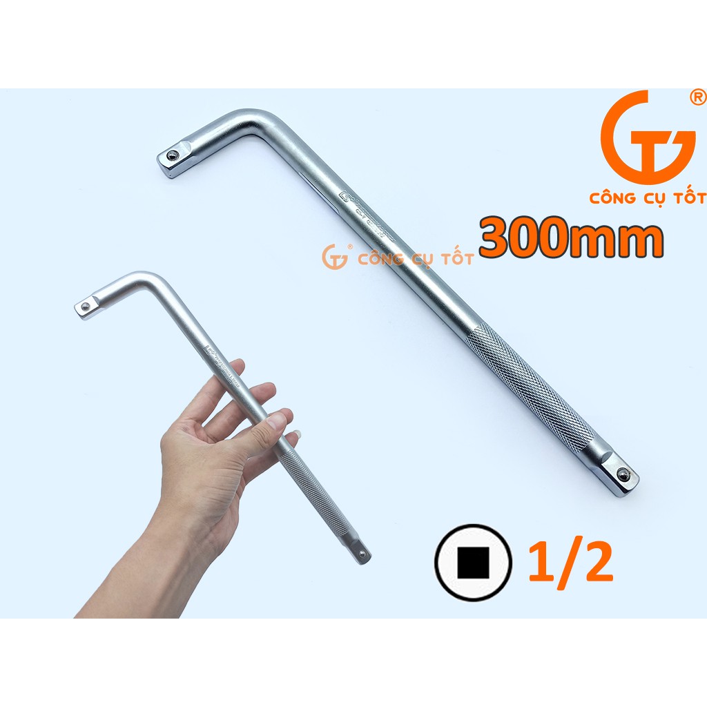 Cần xiết 1/2" chữ L 72x300mm siêu bền hiệu LS của Đức