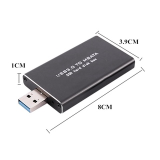 Đầu Chuyển Đổi MSATA Sang USB 3.0 MSATA SSD M2 SSD HDD Box