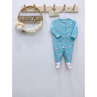 Sleepsuit - Bodysleep cotton hàng xuất dư cho bé trai bé gái mix hãng