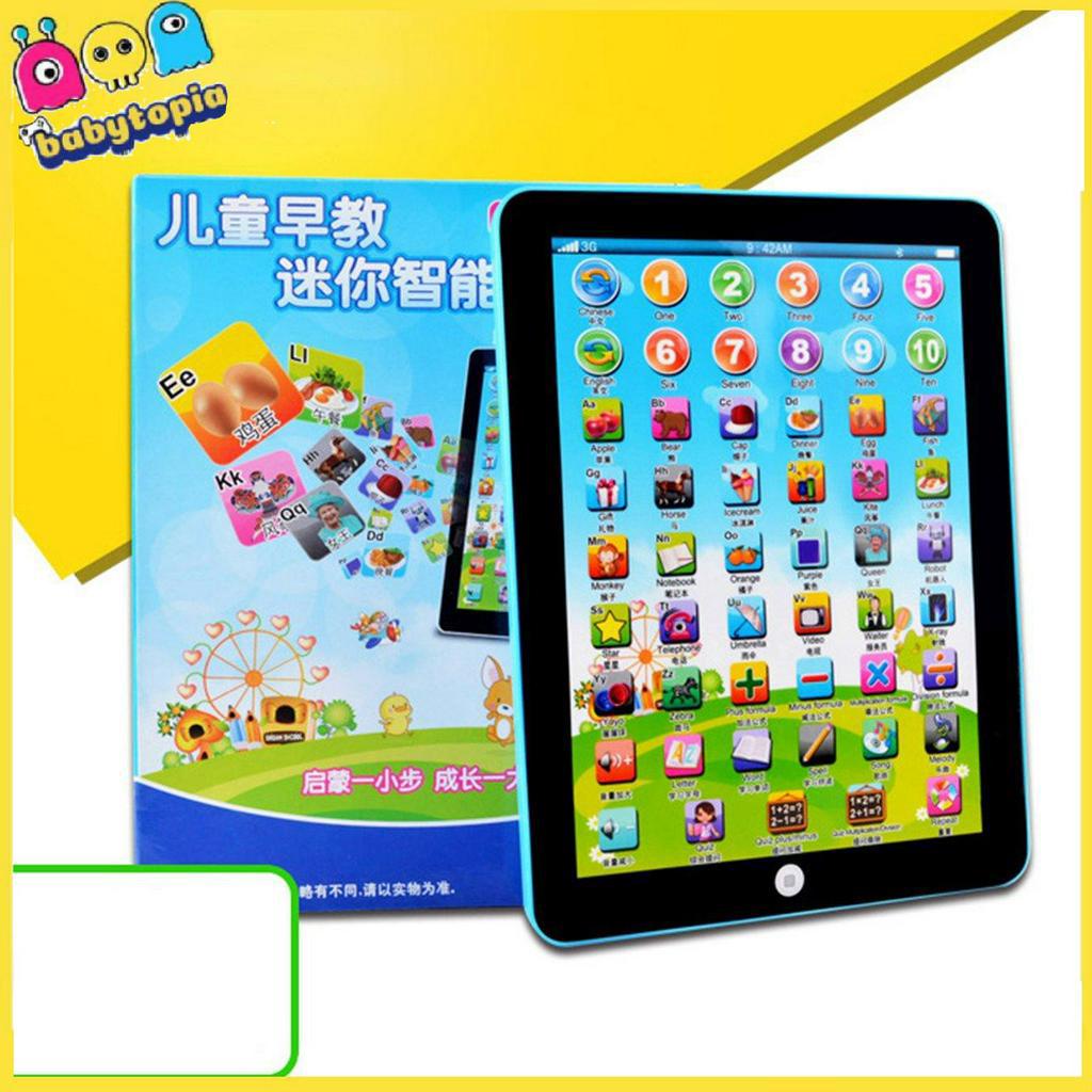 Máy Tính Bảng Đồ Chơi Dễ Thương Dạy Học Cho Bé Tiện Dụng