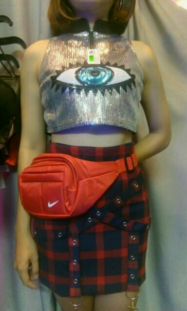 Túi bao tử NIKE full đỏ