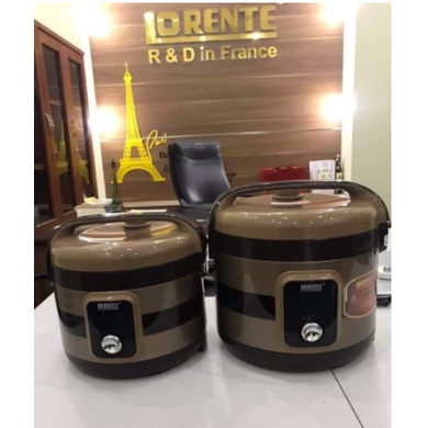 NỒI CƠM LORENTE LÒNG NIÊU , SIÊU  NGON CƠM SIZE 1.2L VÀ 2.2L