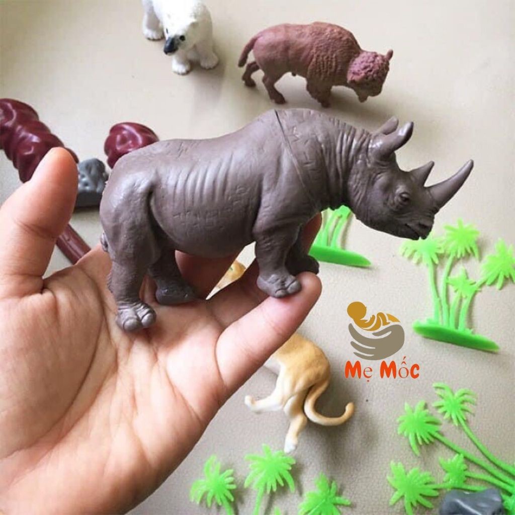 Đồ Chơi Trẻ Em Mô Hình 58 Động Vật Hoang Dã Giúp Con Phát Triển Trí Tuệ, Tư Duy, Shop Mẹ Mốc ,DV58