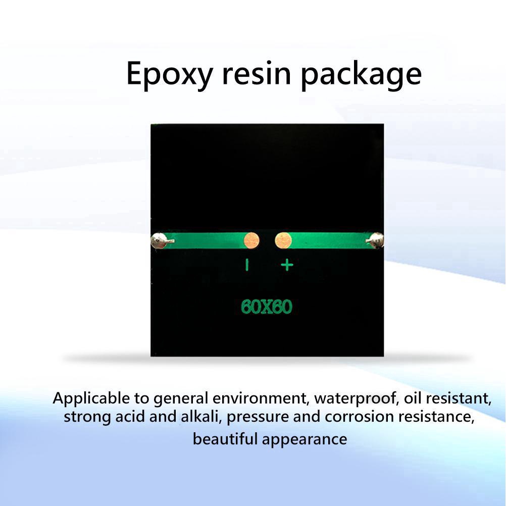 Tấm pin năng lượng mặt trời 6V 1W J7A2 I9P5 Q9E4 Cell L9P8