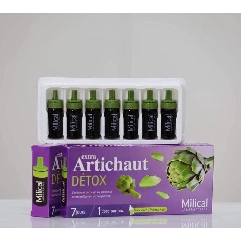 Thải Độc Gan Chiết Xuất Hoa Atiso Extra Artichaut Detox  - Pháp