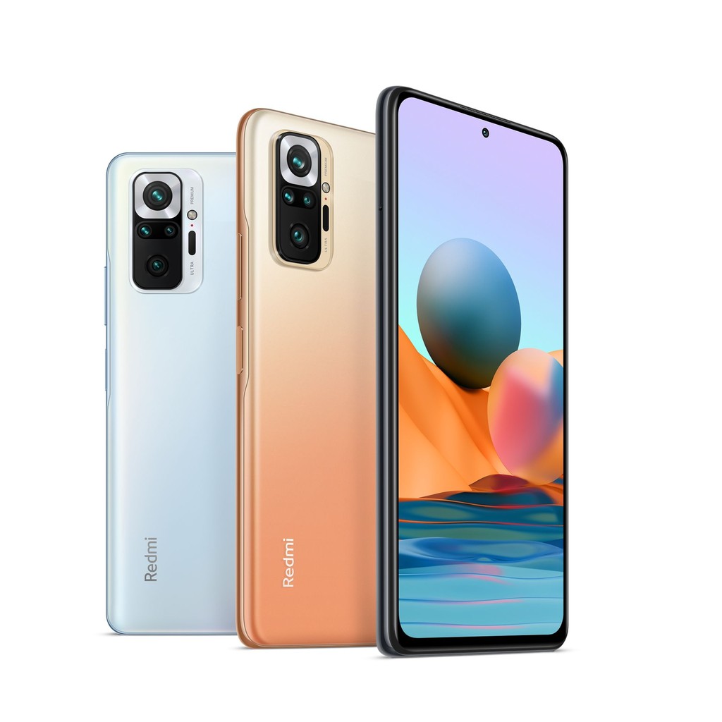ĐIỆN THOẠI XIAOMI REDMI NOTE 10 PRO | 6.67'' | SNAP732G | 8G | 128GB | 108+8+5+2MP | 16MP - Hàng chính hãng Digiworld