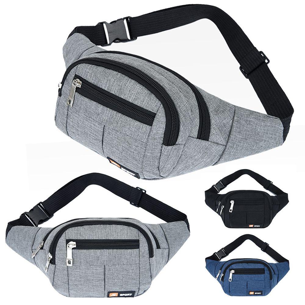 Túi Canvas Đeo Hông Hình Quả Chuối Phong Cách Hip Hop Cho Nam