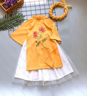 ÁO DÀI THIẾT KẾ GẤM CAO CẤP