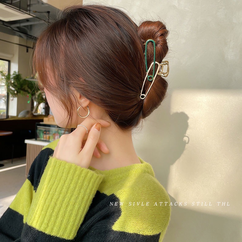 (MớI) Kẹp TóC HìNh Kim Băng SáNg TạO
