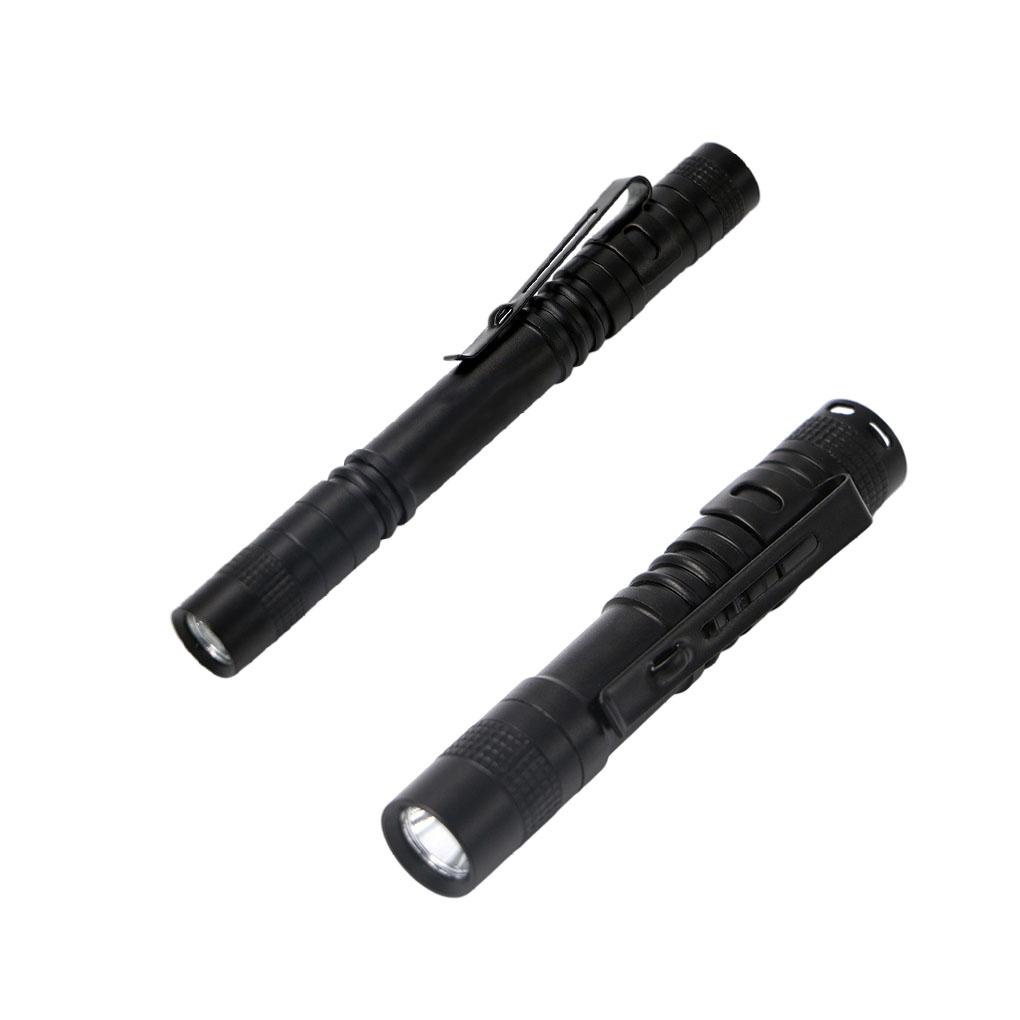 Đèn Pin LED Dạng Bút Cứng Chống Trượt Chống Thấm Nước Dùng Pin AAA Mang Đi Cắm Trại / Leo Núi